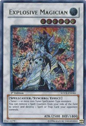 Explosive Magician (UTR) (SOVR-EN044) - Stardust Overdrive 1st Edition