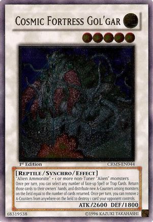 Cosmic Fortress Gol'Gar (UTR) (CRMS-EN044) - Crimson Crisis 1st Edition
