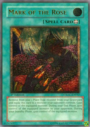 Mark of the Rose (UTR) (CSOC-EN047) - Crossroads of Chaos 1st Edition