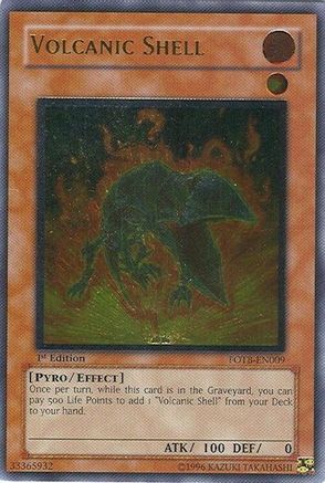 Volcanic Shell (UTR) (FOTB-EN009) - Force of the Breaker Unlimited