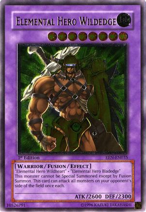 Elemental Hero Wildedge (UTR) (EEN-EN035) - Elemental Energy 1st Edition