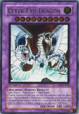 Cyber End Dragon (UTR) (CRV-EN036) - Cybernetic Revolution 1st Edition
