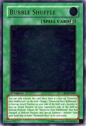 Bubble Shuffle (UTR) (CRV-EN046) - Cybernetic Revolution Unlimited
