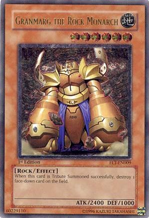 Granmarg the Rock Monarch (UTR) (FET-EN009) - Flaming Eternity 1st Edition