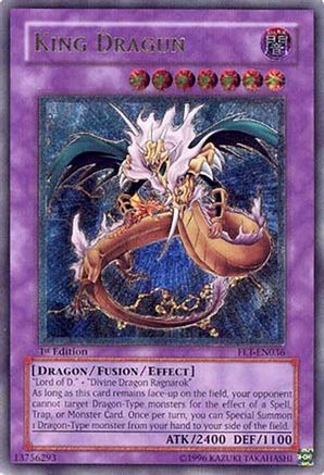 King Dragun (UTR) (FET-EN036) - Flaming Eternity Unlimited