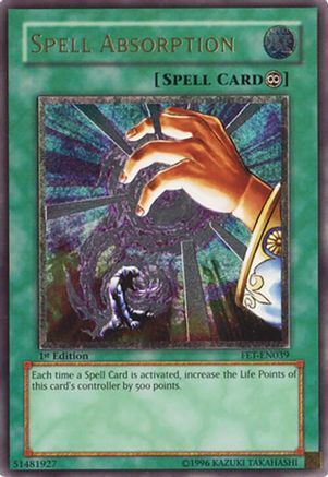 Spell Absorption (UTR) (FET-EN039) - Flaming Eternity 1st Edition