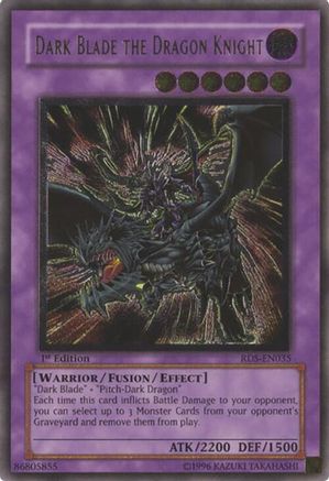 Dark Blade the Dragon Knight (UTR) (RDS-EN035) - Rise of Destiny 1st Edition