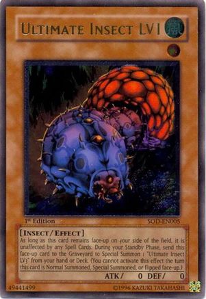 Ultimate Insect LV1 (UTR) (SOD-EN005) - Soul of the Duelist 1st Edition