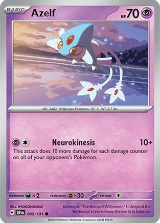 Azelf 080 SV08 Surging Sparks - Common