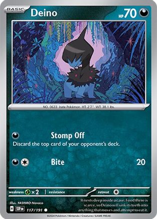 Deino 117 SV08 Surging Sparks - Common