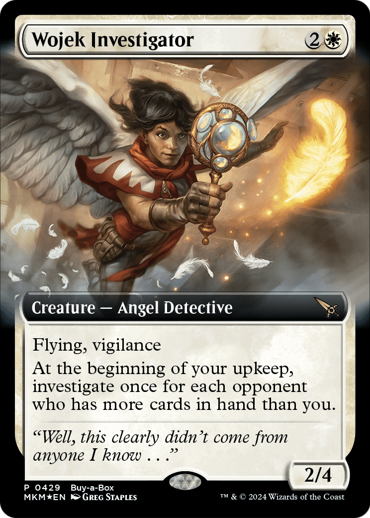 Wojek Investigator (BABP-429) - Murders at Karlov Manor: (Extended Art) Foil