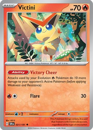 Victini 021 SV08 Surging Sparks - Uncommon