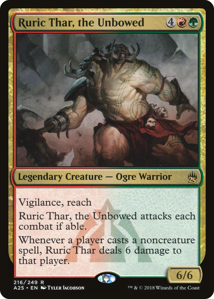 Ruric Thar, the Unbowed (A25-216) - Masters 25