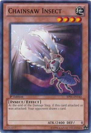 Chainsaw Insect (BP01-EN142) - Battle Pack: Epic Dawn 1st Edition