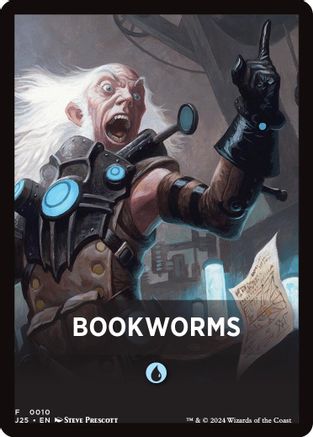 Bookworms Theme Card (J25-010) - Foundations Jumpstart