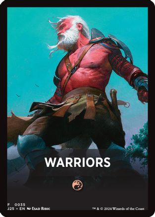 Warriors Theme Card (J25-035) - Foundations Jumpstart
