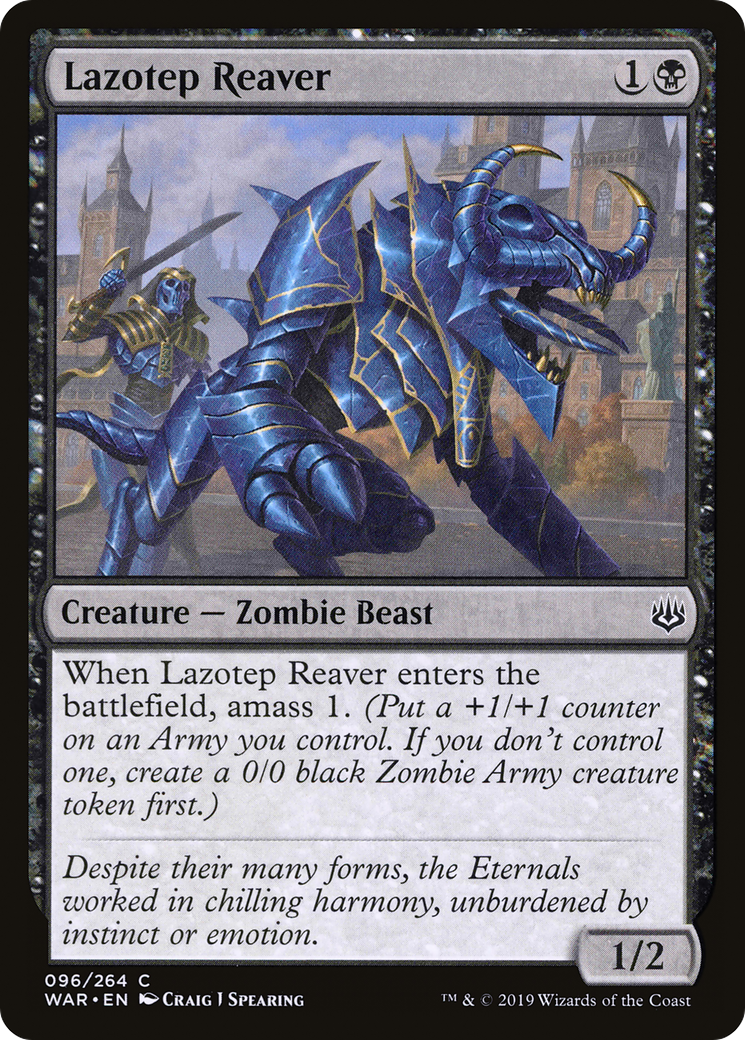 Lazotep Reaver (WAR-096) - War of the Spark Foil