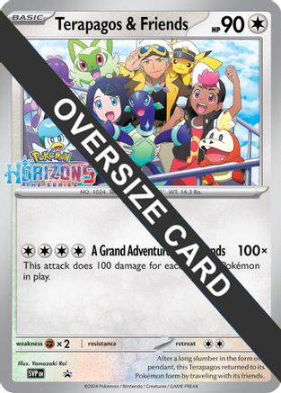 Terapagos & Friends - Holofoil Jumbo Cards - Promo