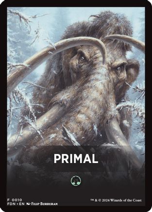 Primal Theme Card (FDN-010) - Foundations
