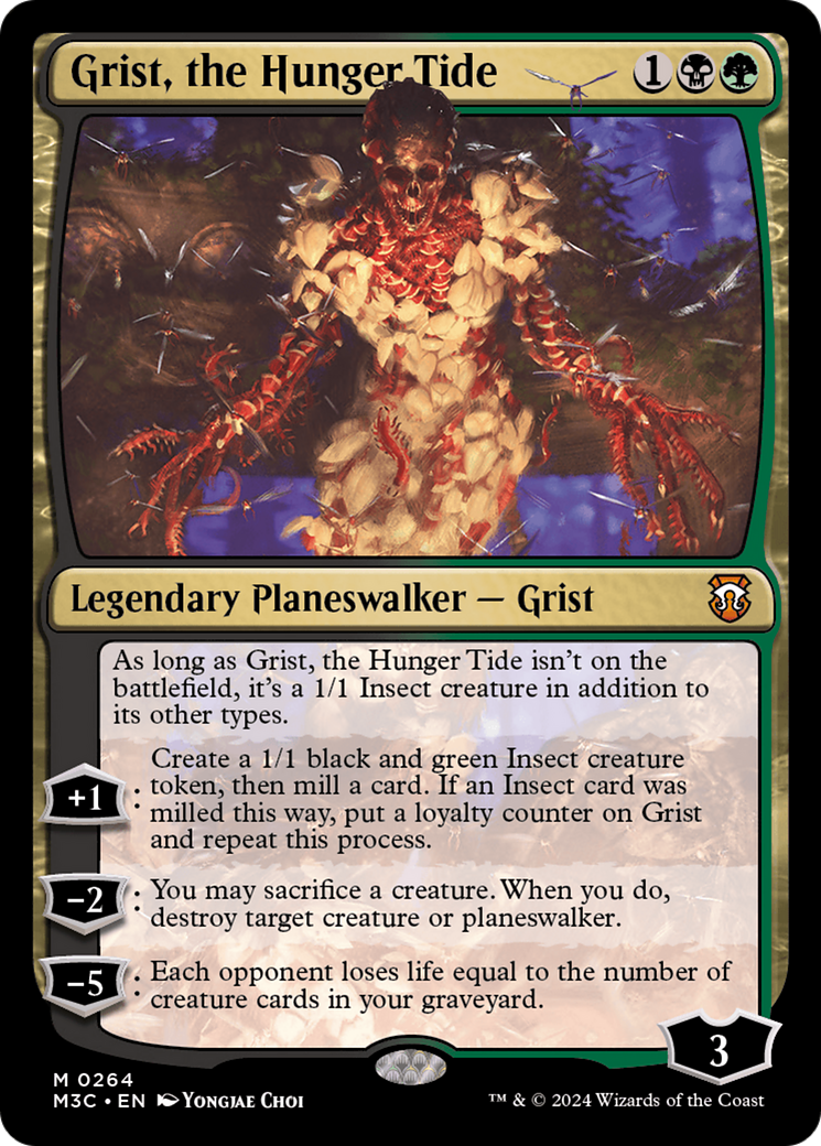 Grist, the Hunger Tide (M3C-264) - Modern Horizons 3 Commander