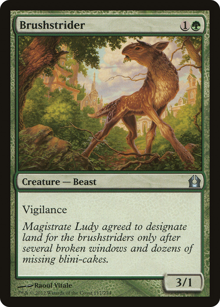 Brushstrider (RTR-117) - Return to Ravnica Foil