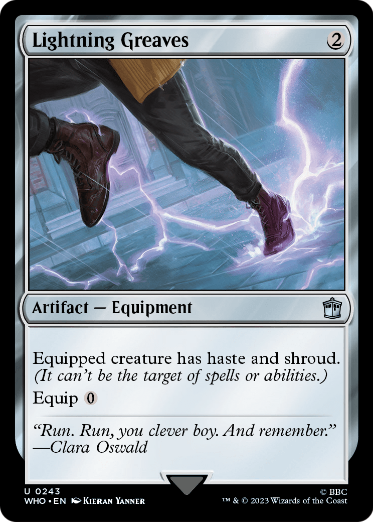 Lightning Greaves (WHO-243) - Doctor Who