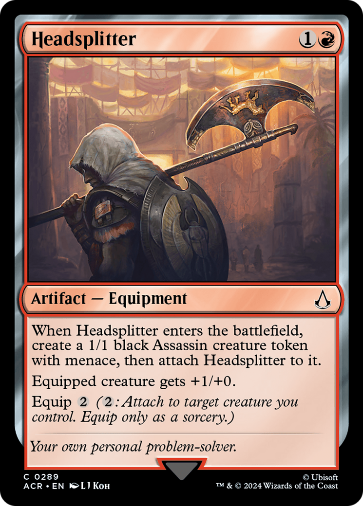 Headsplitter (ACR-289) - Assassin's Creed Foil