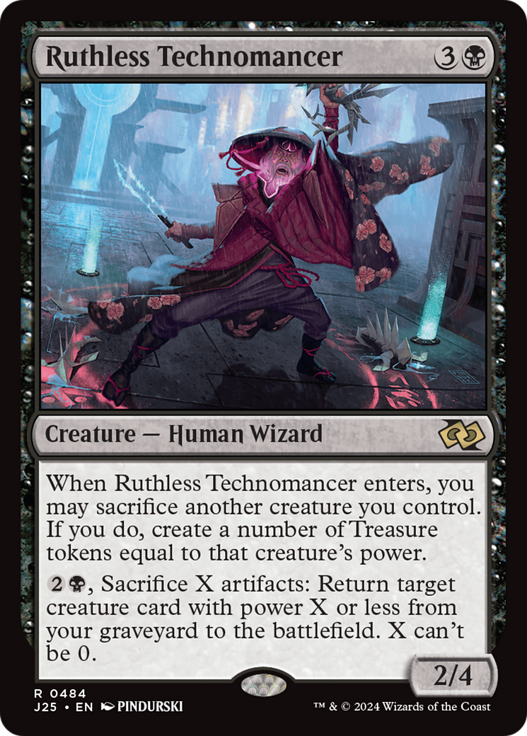 Ruthless Technomancer (J25-484) - Foundations Jumpstart