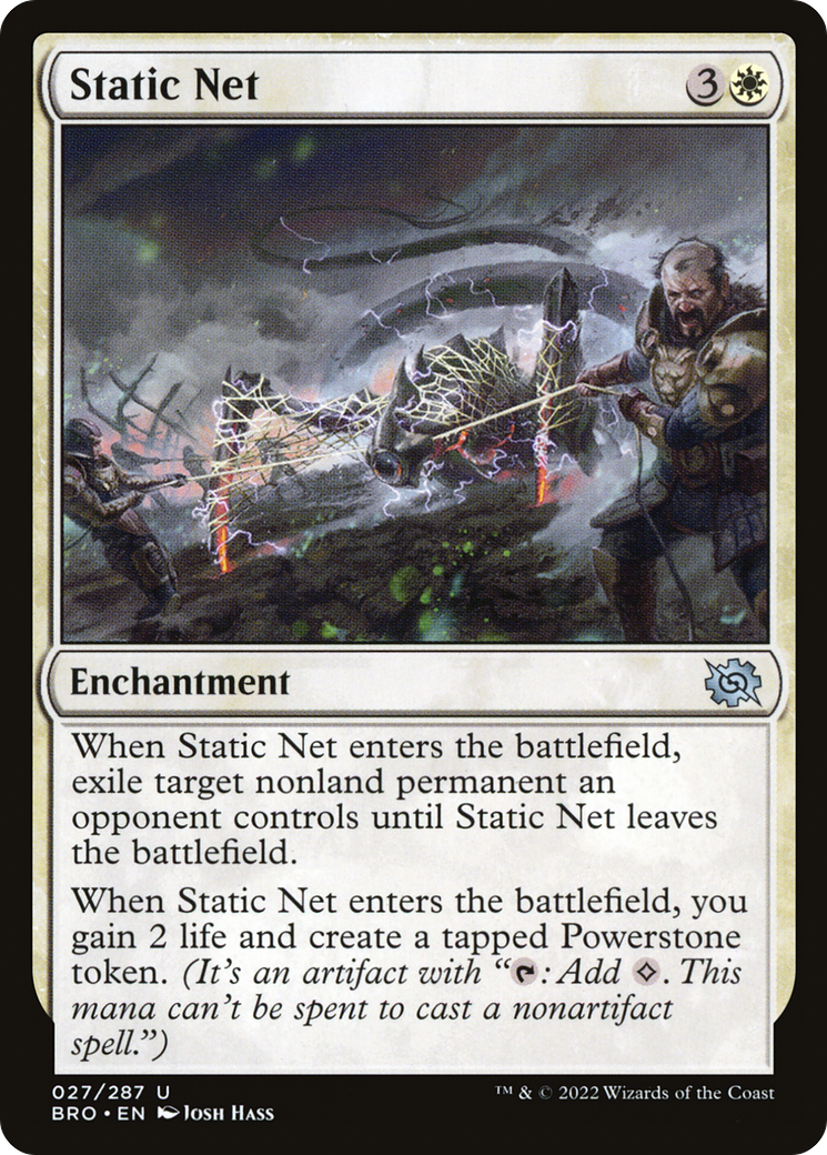 Static Net (BRO-027) - The Brothers' War