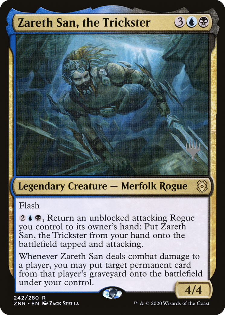 Zareth San, the Trickster (PPZNR-242) - Zendikar Rising Promos Foil