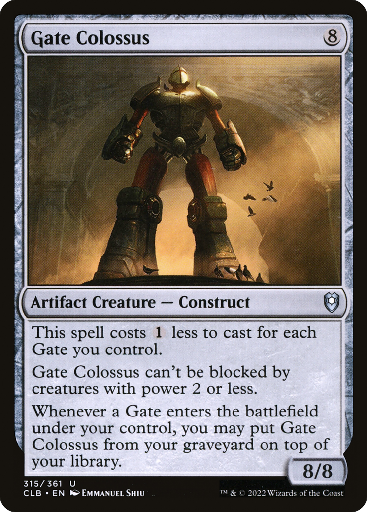 Gate Colossus (CLB-315) - Commander Legends: Battle for Baldur's Gate