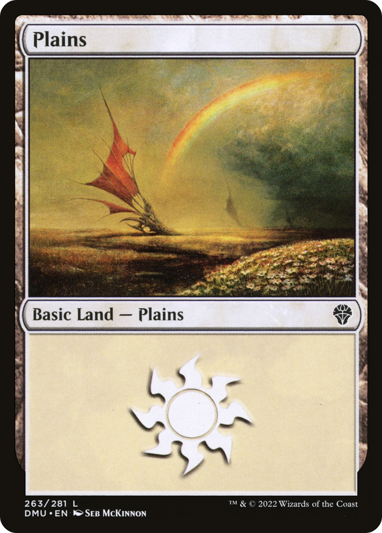 Plains (263) (DMU-263) - Dominaria United Foil