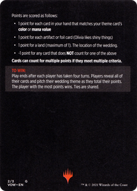 Vampire Wedding Planner // Vampire Wedding Planner (cont'd) (MVOW-002) - Innistrad: Crimson Vow Minigames