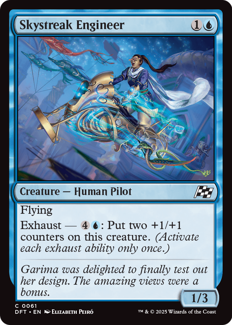 Skystreak Engineer (DFT-061) - Aetherdrift Foil