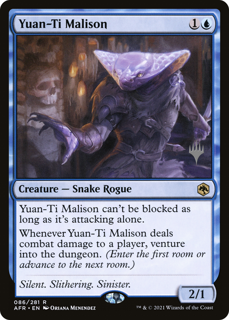 Yuan-Ti Malison (PPAFR-086) - Adventures in the Forgotten Realms Promos