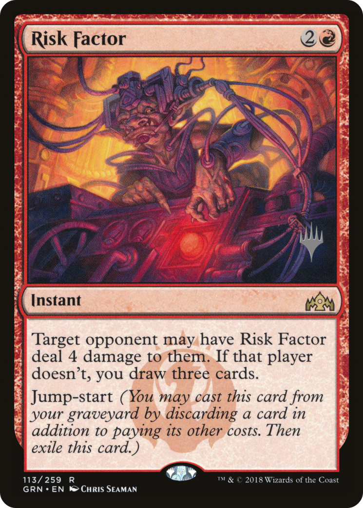 Risk Factor (PPM20-113) - Guilds of Ravnica Promos Foil
