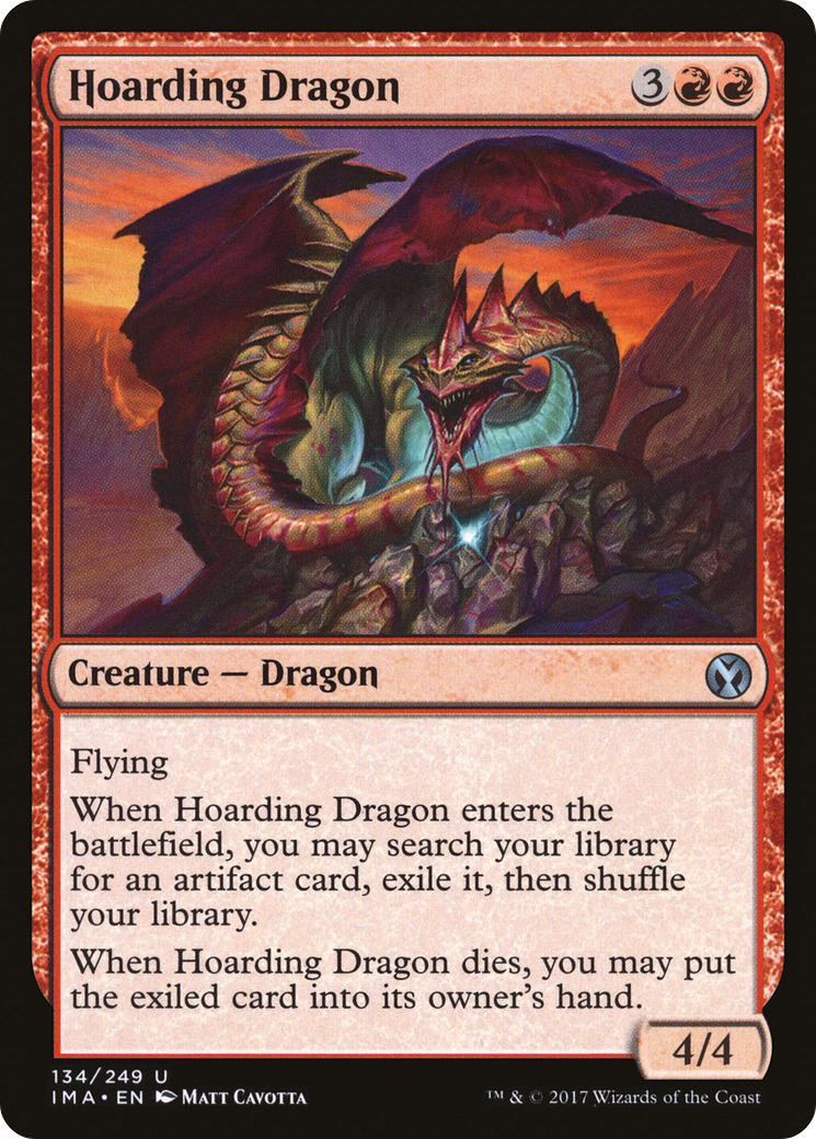Hoarding Dragon (IMA-134) - Iconic Masters