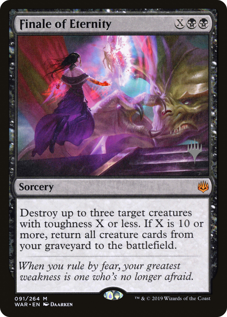Finale of Eternity (PPELD-091) - War of the Spark Promos