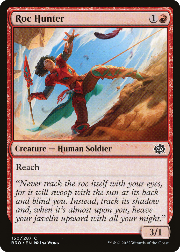 Roc Hunter (BRO-150) - The Brothers' War Foil