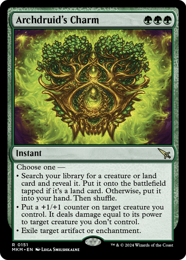 Archdruid's Charm (MKM-151) - Murders at Karlov Manor