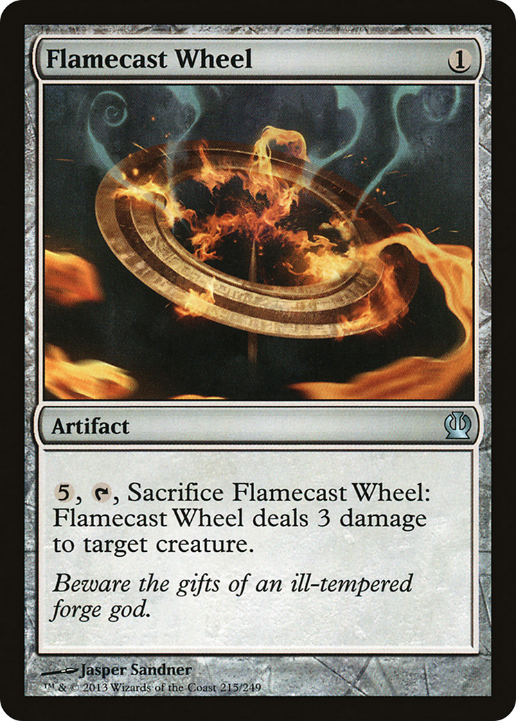 Flamecast Wheel (THS-215) - Theros Foil