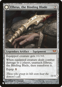 Elbrus, the Binding Blade (LIST-147) - The List: (Double Faced Transform)