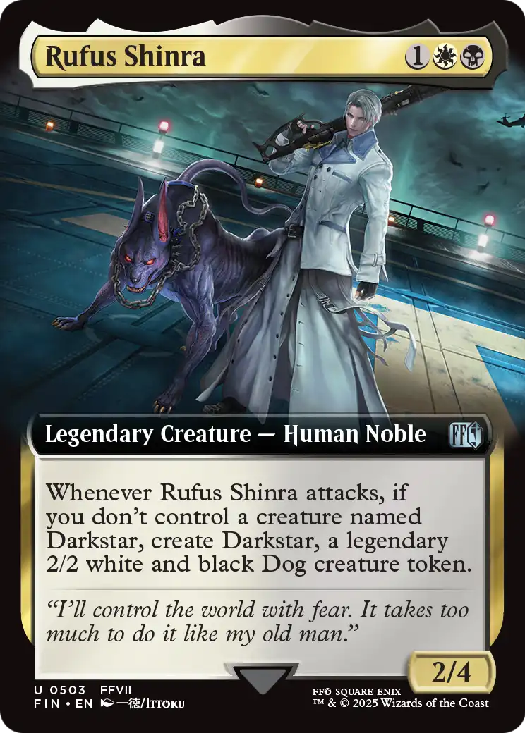 Rufus Shinra (Extended Art) (FIN-503) - FINAL FANTASY: (Extended Art)