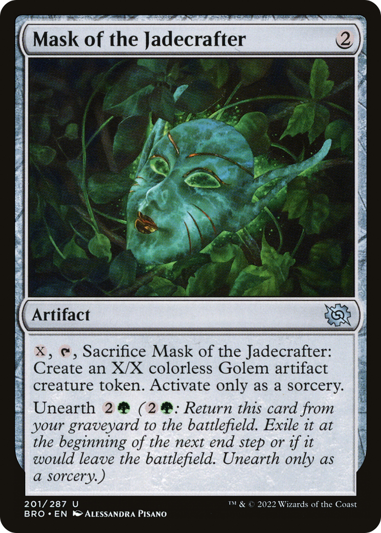 Mask of the Jadecrafter (BRO-201) - The Brothers' War