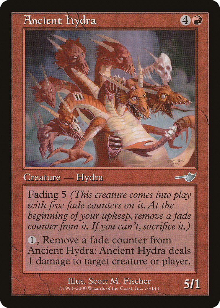 Ancient Hydra (NMS-076) - Nemesis Foil