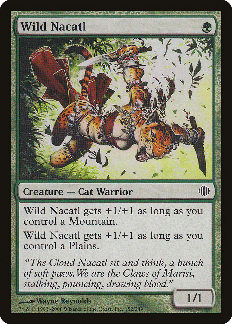 Wild Nacatl (ALA-152) - Shards of Alara