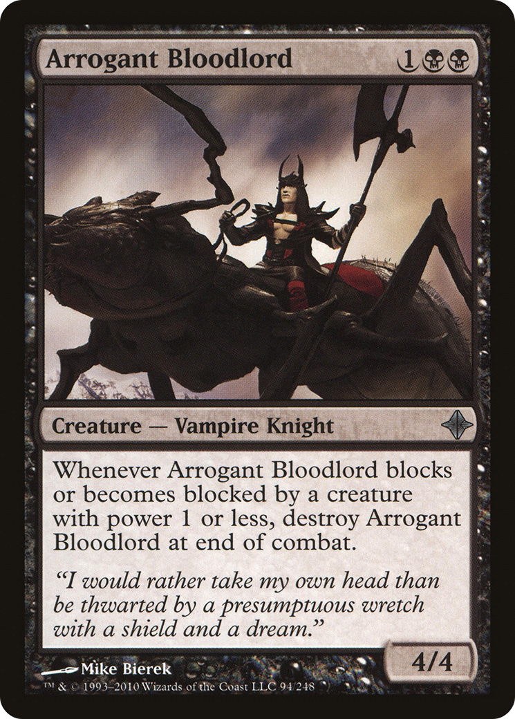 Arrogant Bloodlord (ROE-094) - Rise of the Eldrazi