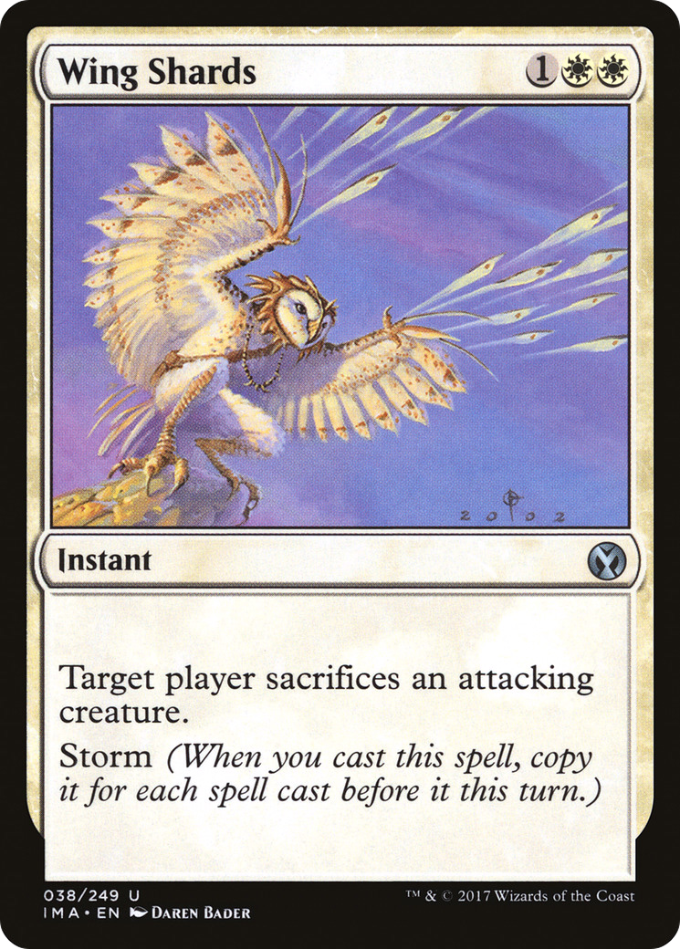 Wing Shards (IMA-038) - Iconic Masters Foil