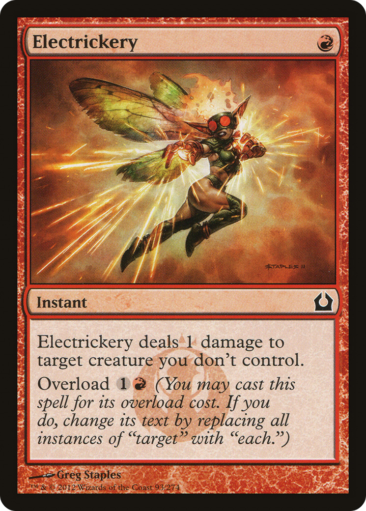 Electrickery (RTR-093) - Return to Ravnica