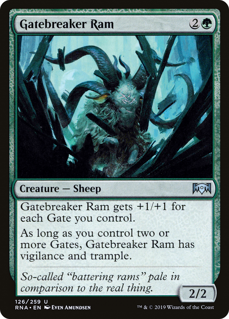 Gatebreaker Ram (RNA-126) - Ravnica Allegiance Foil
